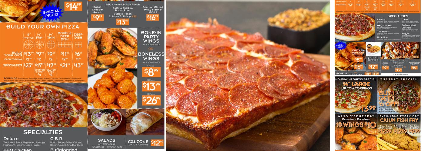 Pizza Now Menu