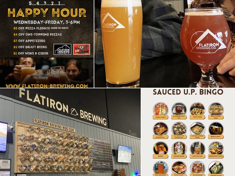 Flatiron Brewing Menu