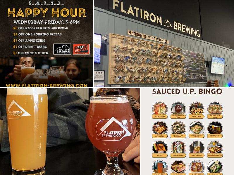 Flatiron Brewing Menu