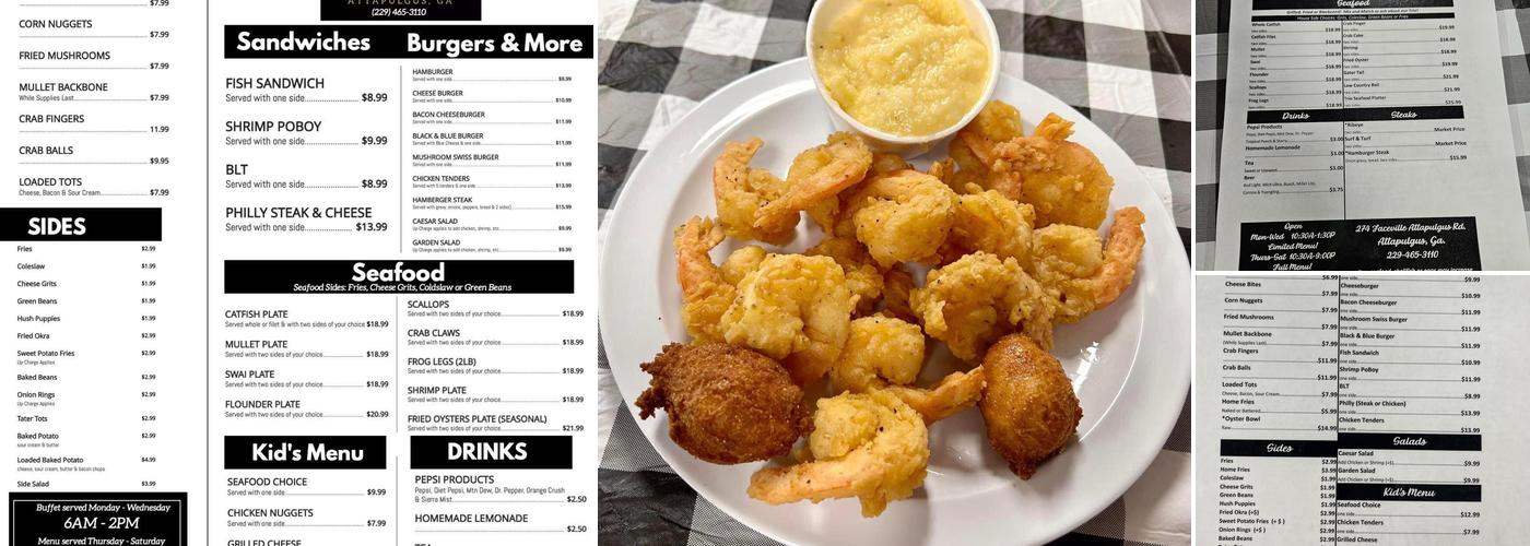 Jill’s Hometown Cafe Menu