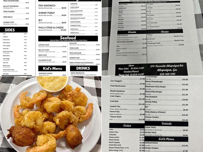 Jill’s Hometown Cafe Menu