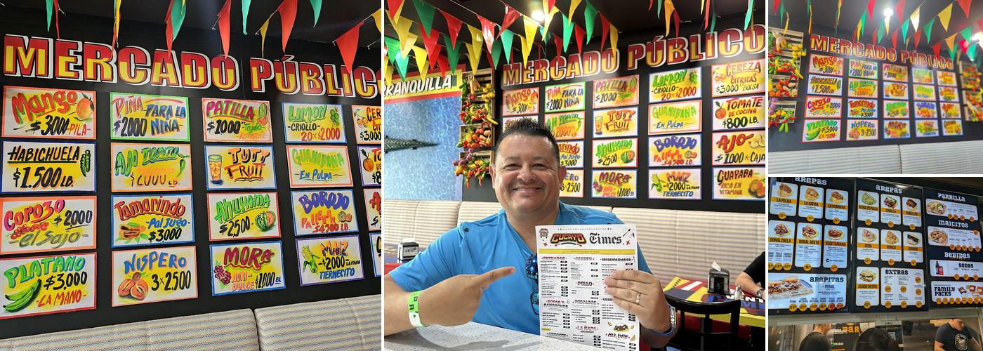 Cucayo Cocina Colombiana Menu