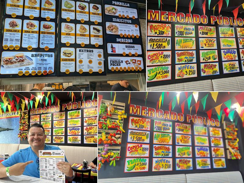 Cucayo Cocina Colombiana Menu