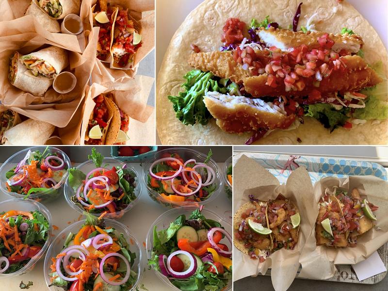 Mimi’s on the Beach (open 11am-7pm) weather permitting