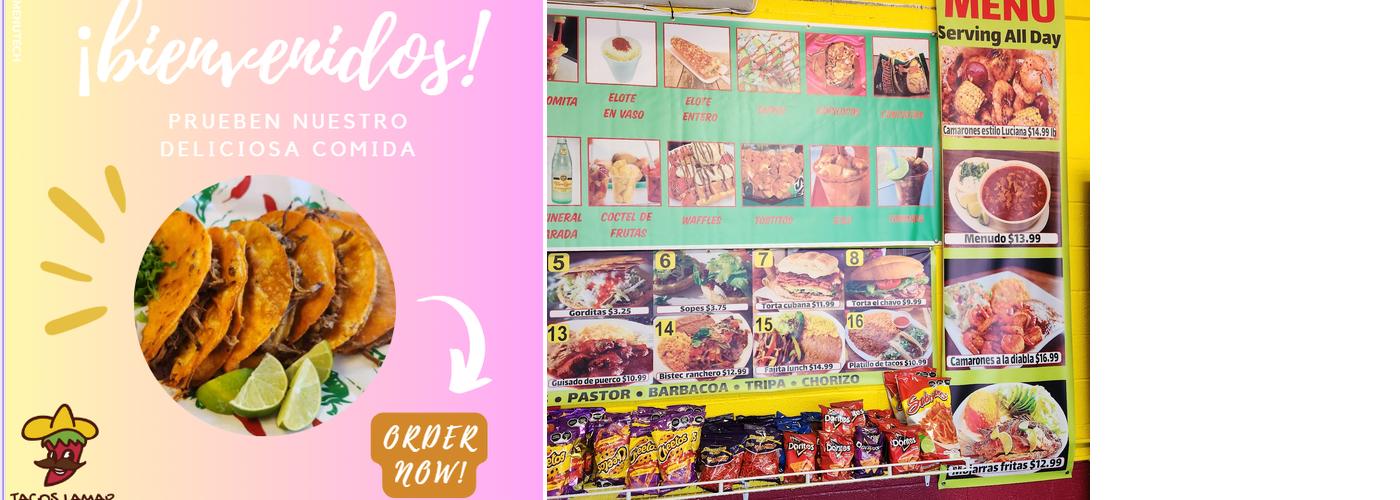 Tacos Lamar Menu