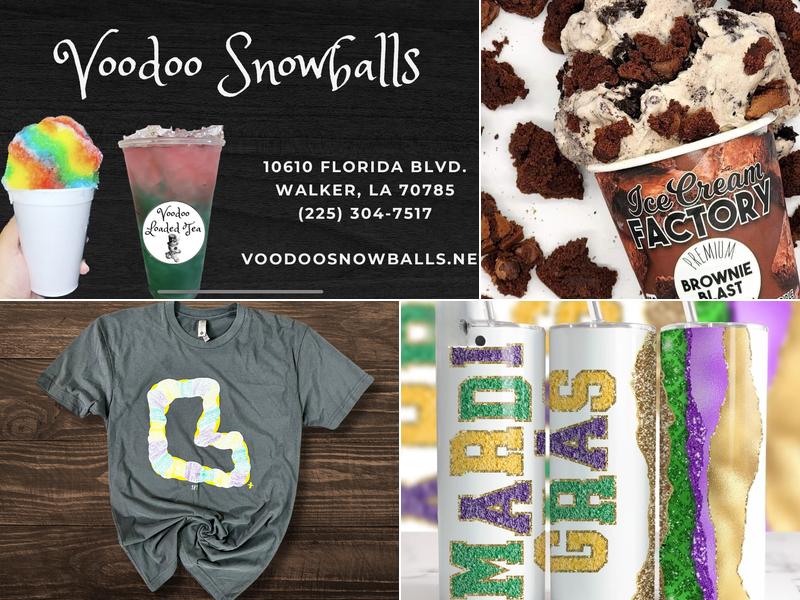 Voodoo Snowballs 10610 Florida Blvd, Walker