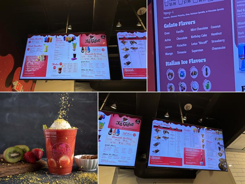 La Gelati West Dearborn Menu