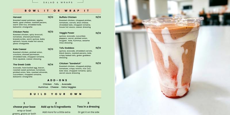 Salud Menu