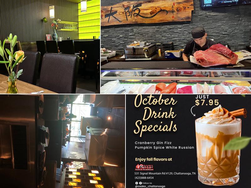 Osaka Sushi & Steakhouse (Chattanooga) 531 Signal Mountain Rd #129, Chattanooga
