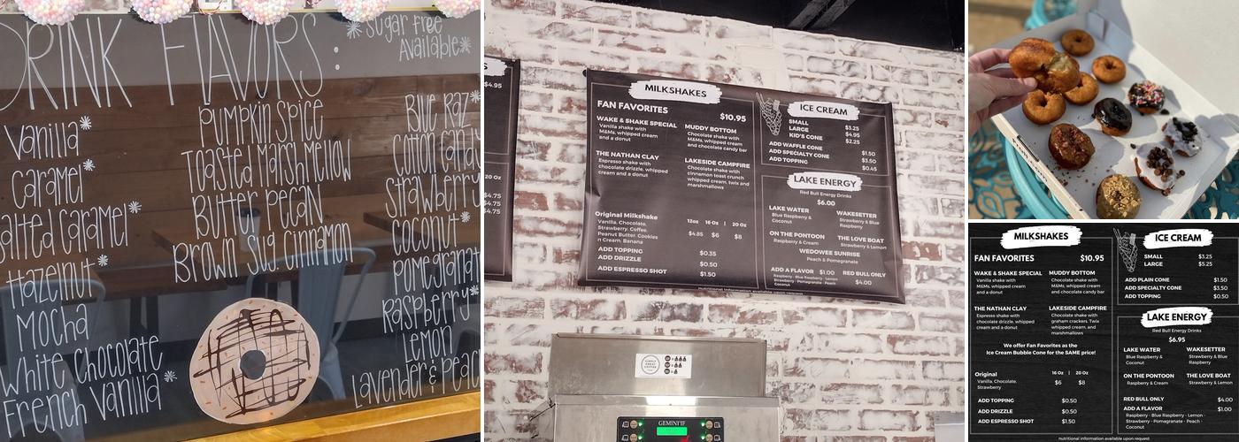 Wake & Shake Menu