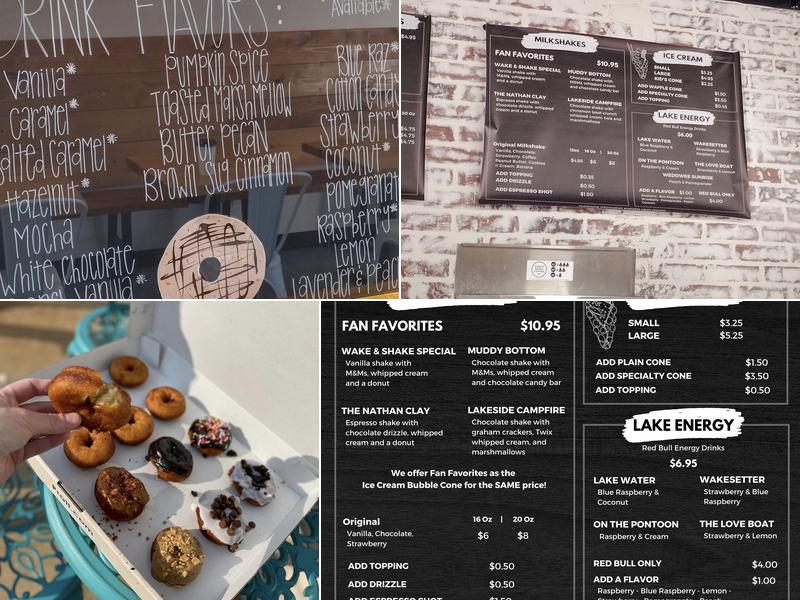 Wake & Shake Menu