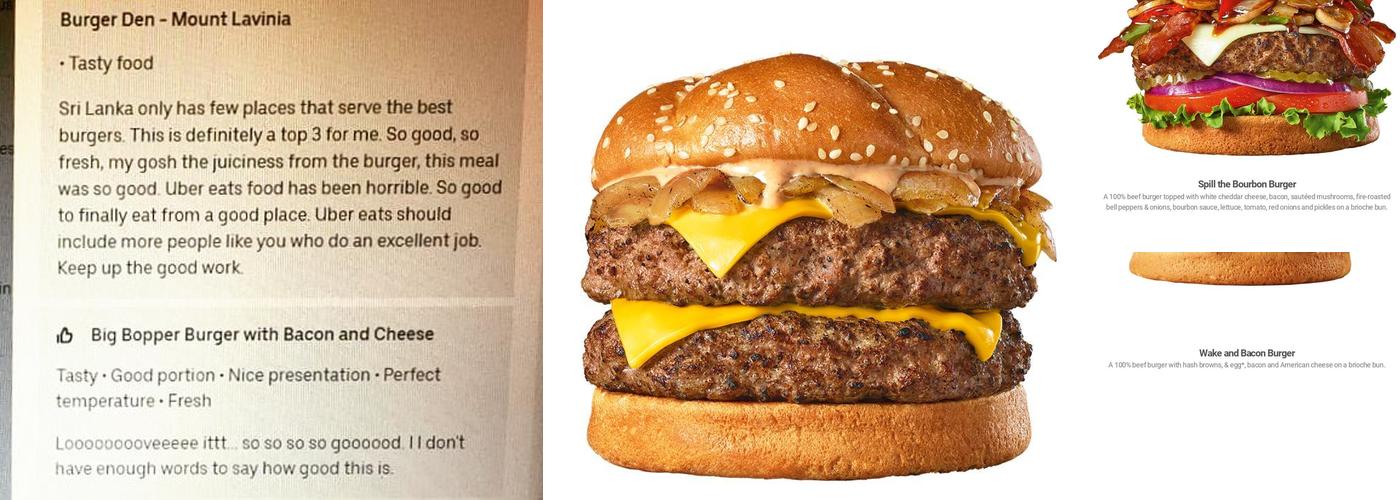 Burger Den Menu