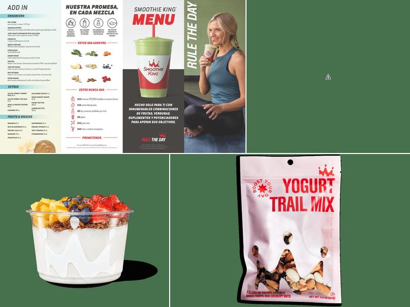 Smoothie King Menu