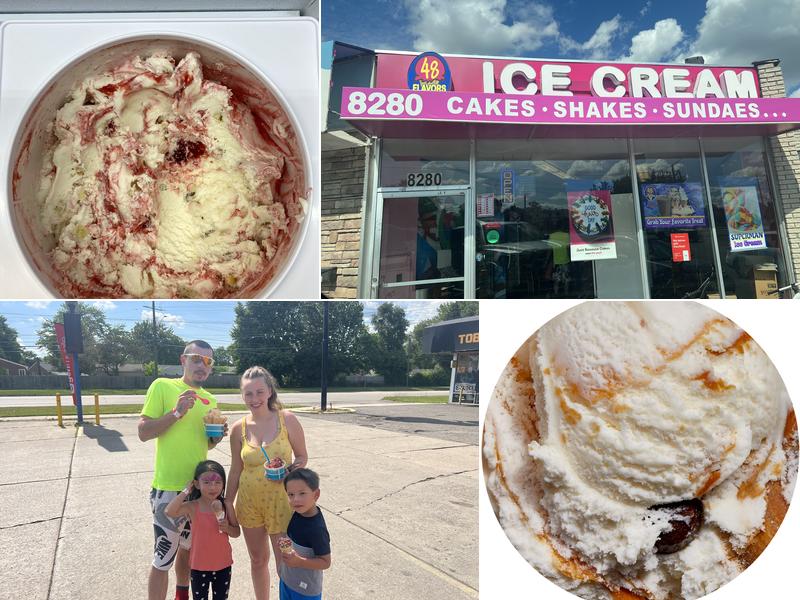 48 Flavors Ice Cream