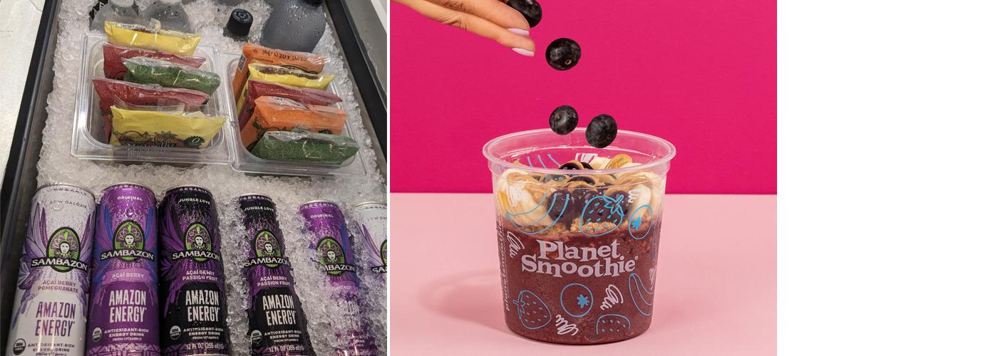 Planet Smoothie Menu