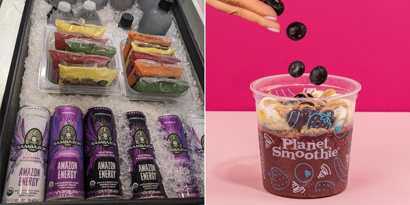 Planet Smoothie Menu