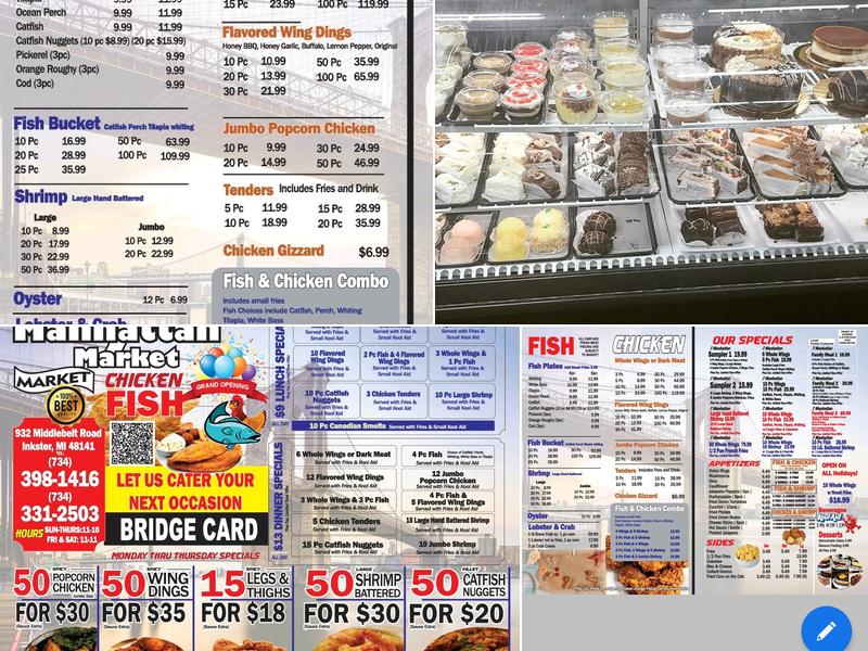 7 Manhattan Fish & Chicken Avalon & Middlebelt Menu