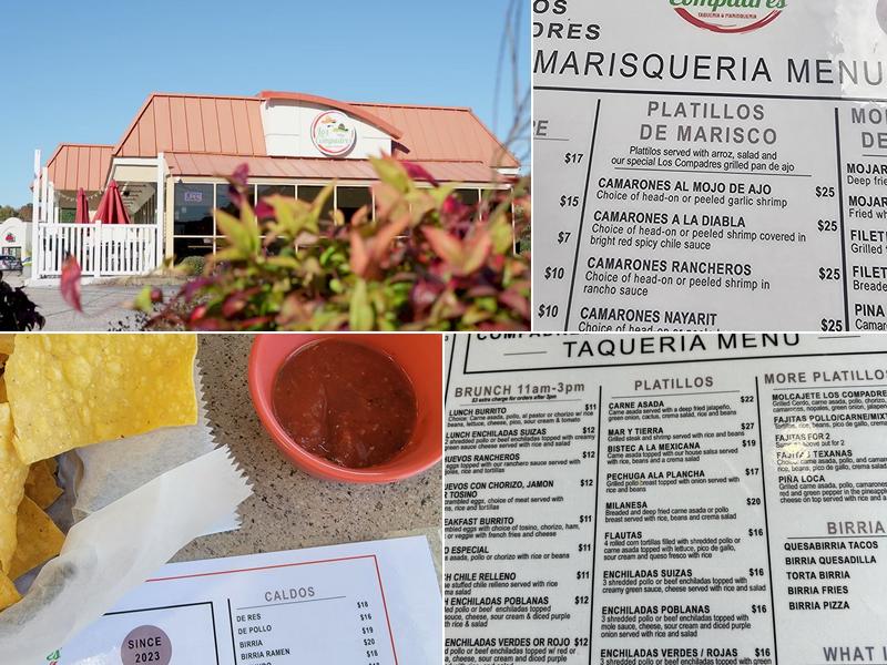 Los Compadres Taqueria & Marisqueria Menu