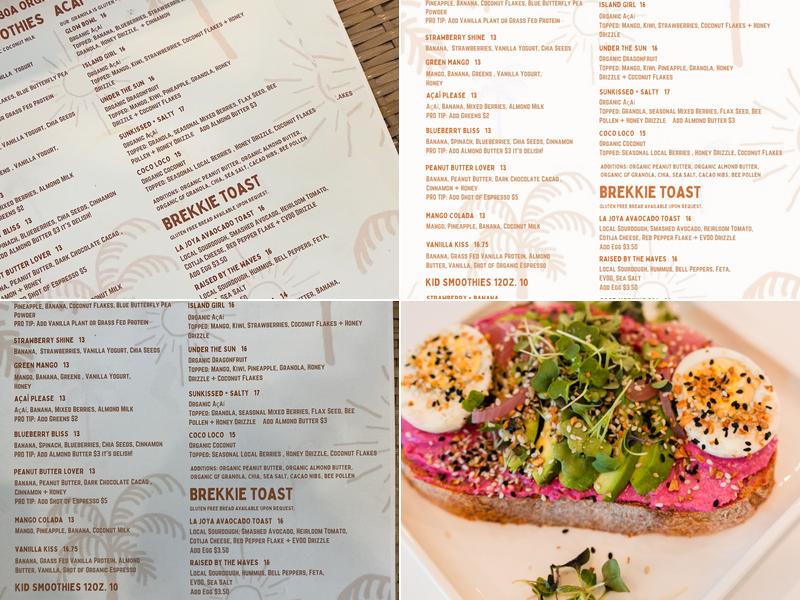 Real and Raw 30A Menu