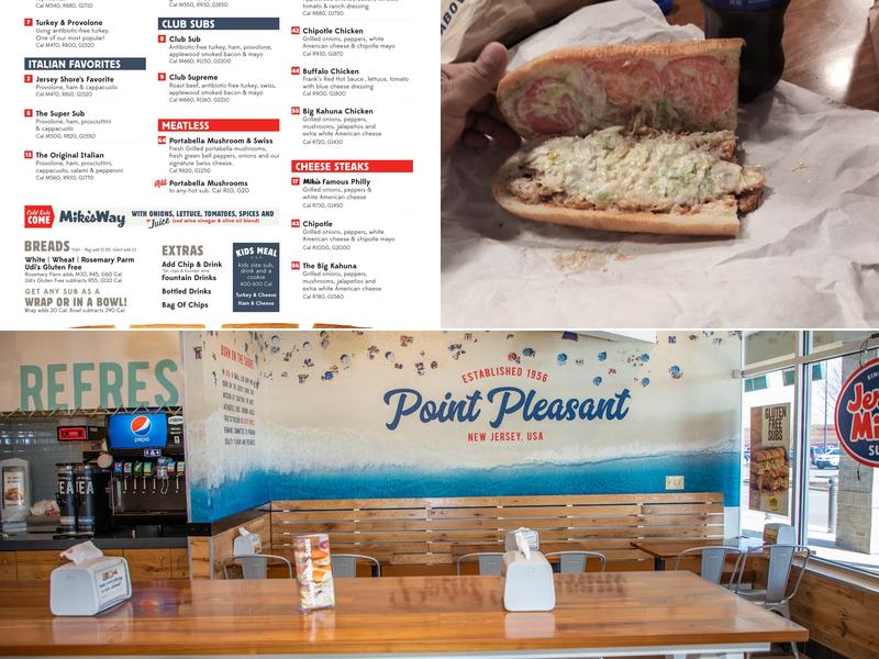 Jersey Mike's Subs Menu