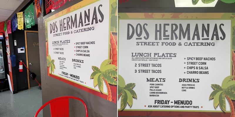 Dos hermanas Menu