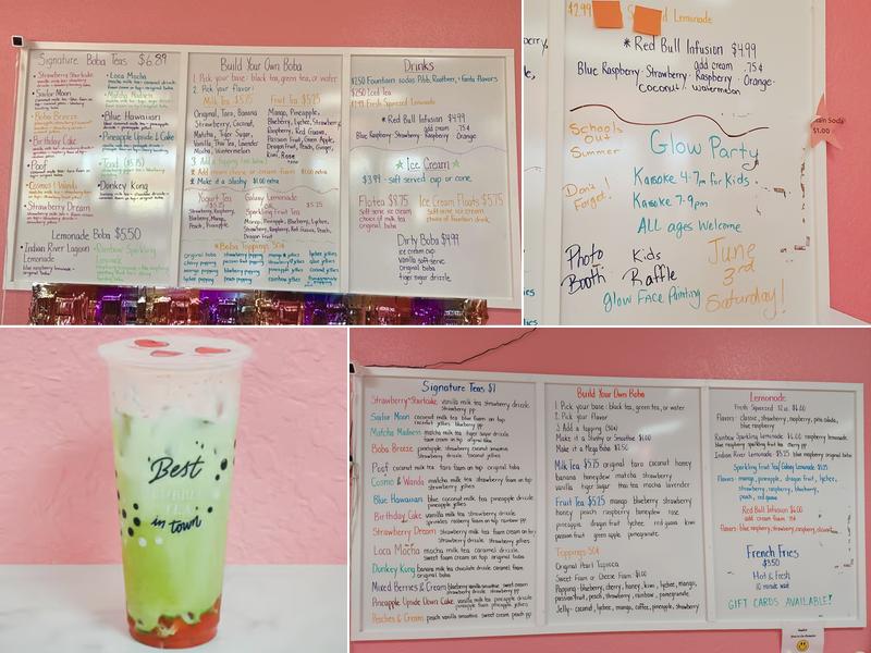 Bobalicious Menu