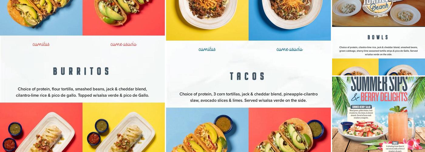Tortilla Beach Palm Desert Menu