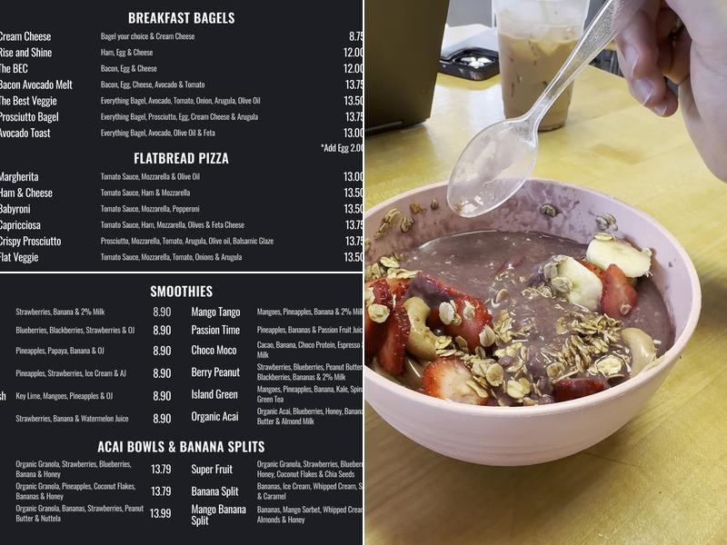 Cocomelon Blend & Brew Menu