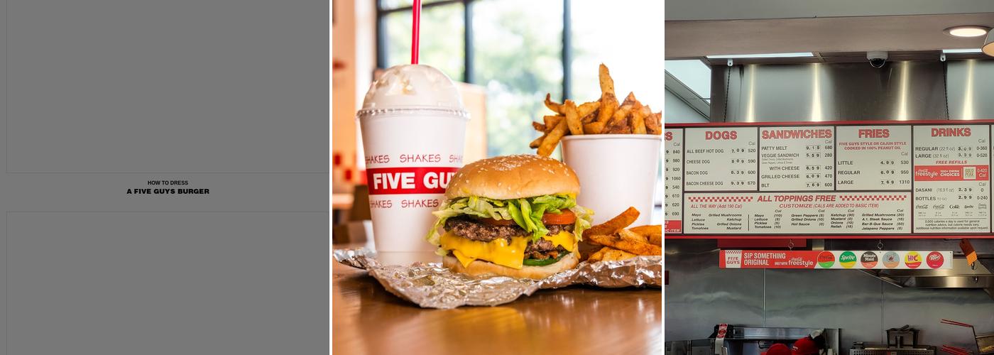 Five Guys Menu