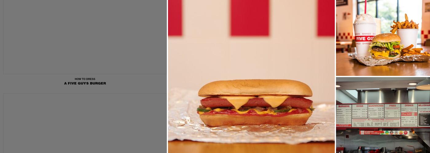 Five Guys Menu