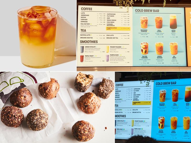 Gregorys Coffee Menu