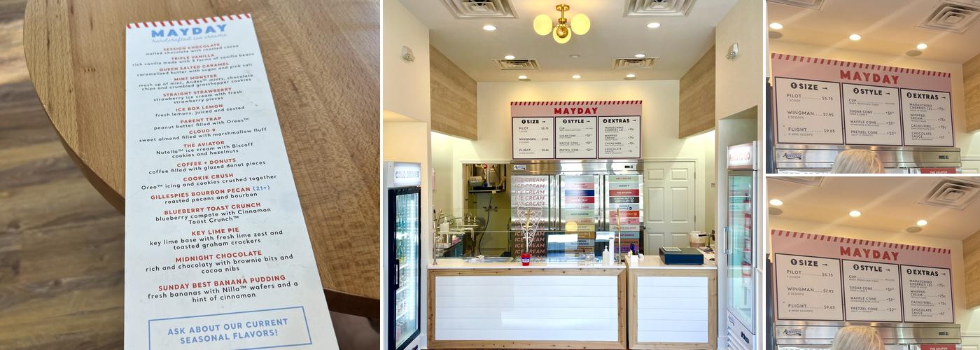 Mayday Ice Cream 3rd Street Menu