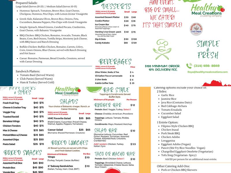 Cherry Tree Café Menu