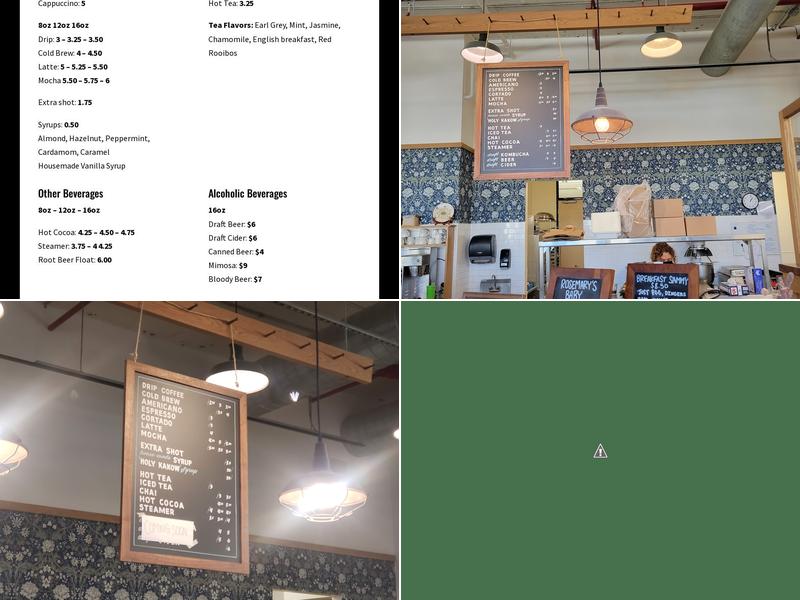 Shoofly Vegan Bakery and Cafe Menu