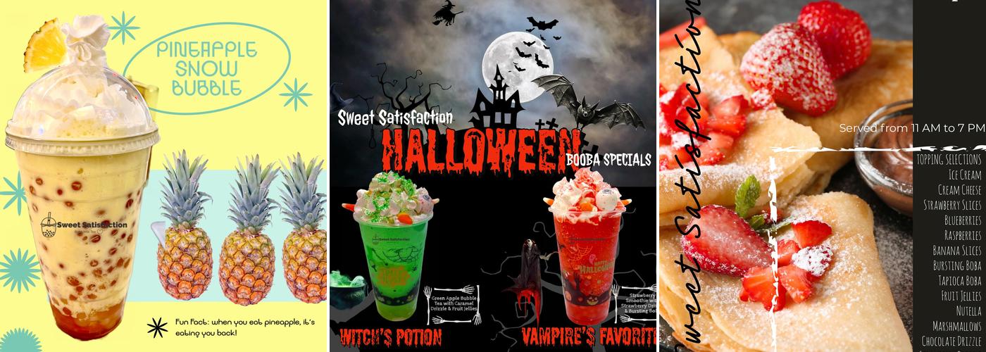 Sweet Satisfaction Menu