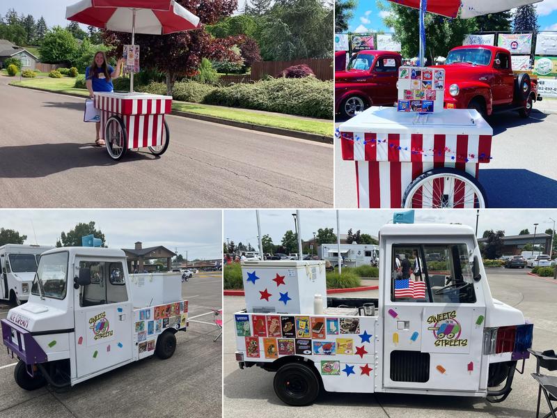 Sunny Day Sweets Ice Cream Mobile Cart