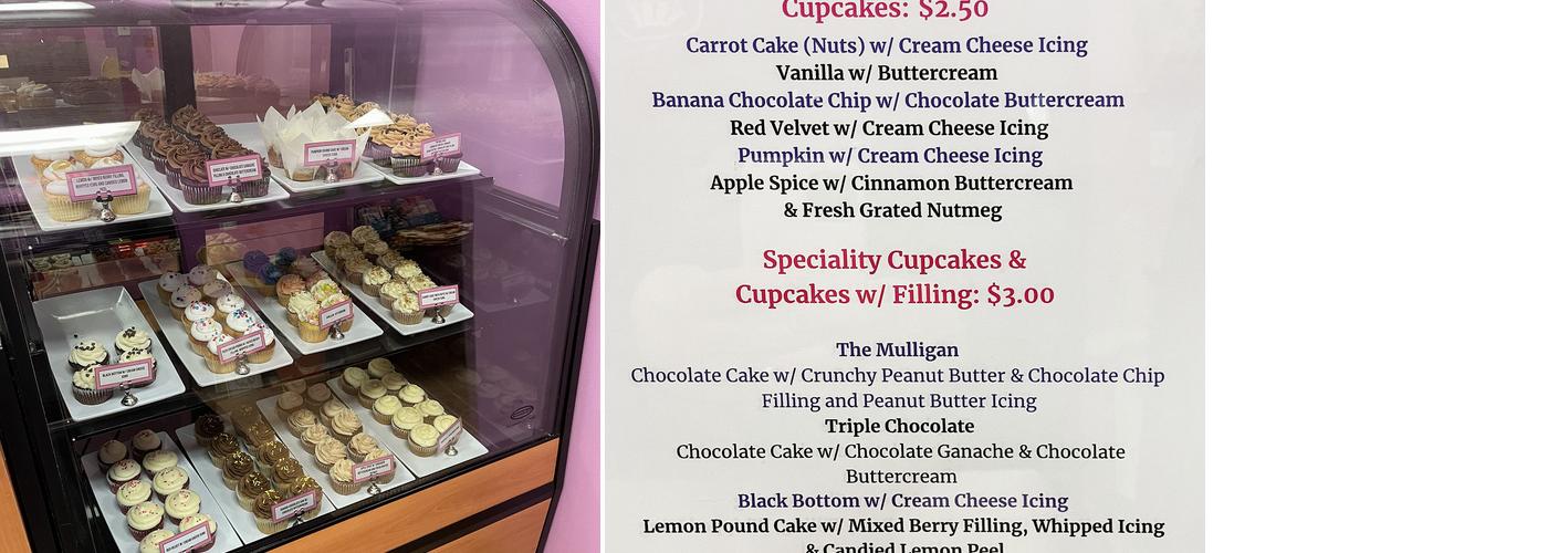 C & C Confections Menu