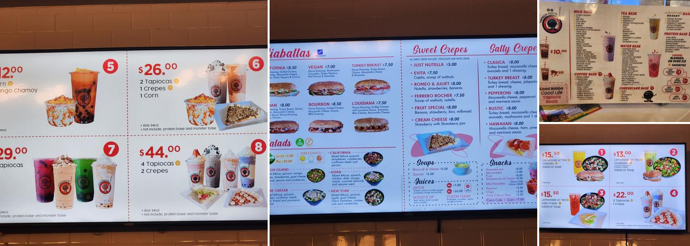 Tapioca Roots Pharr Tx Menu
