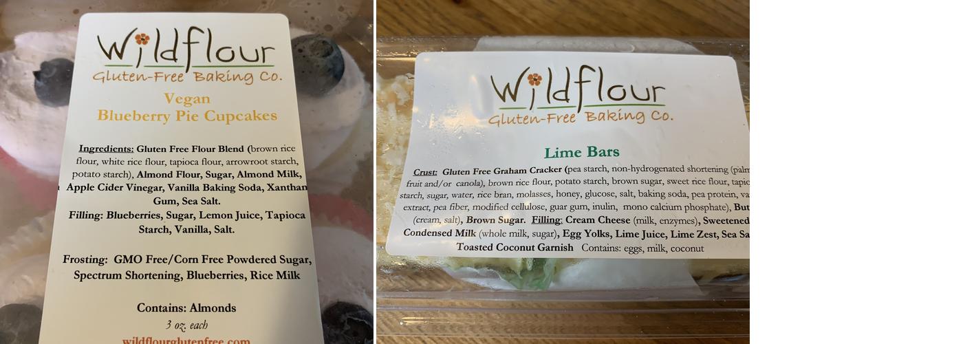 Wildflour Bakery Menu