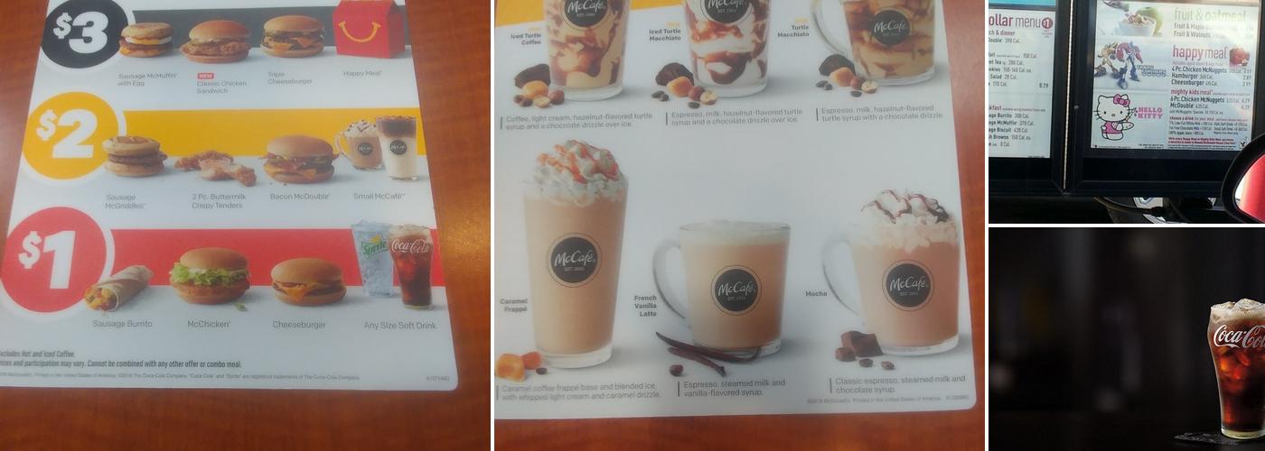 McDonald's Menu