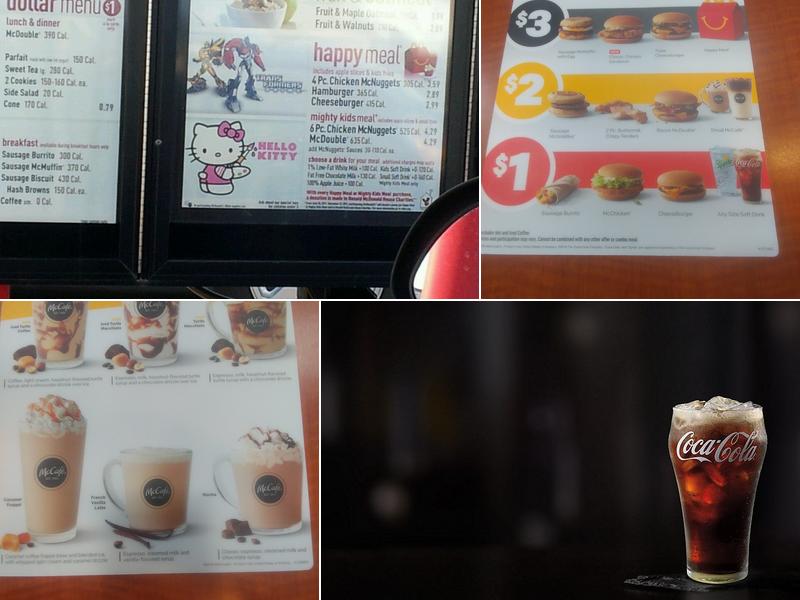 McDonald's Menu