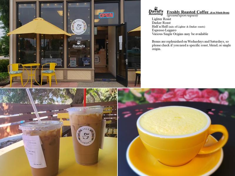 JAVA GARDEN Menu