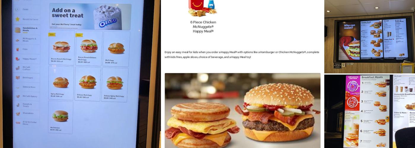 McDonald's Menu