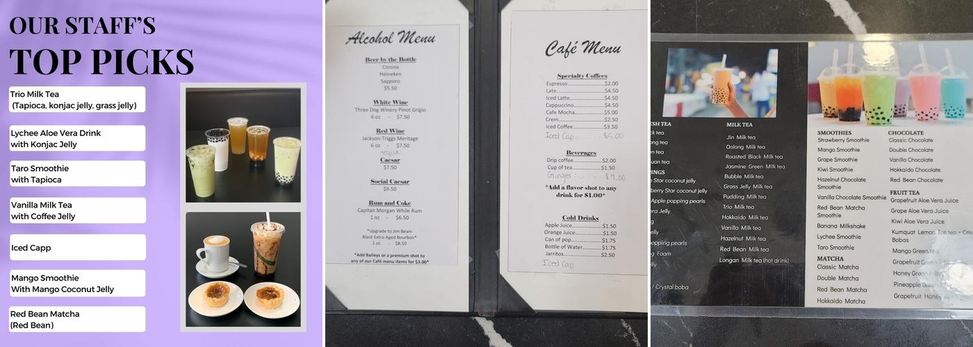 Social Hub Cafe Menu