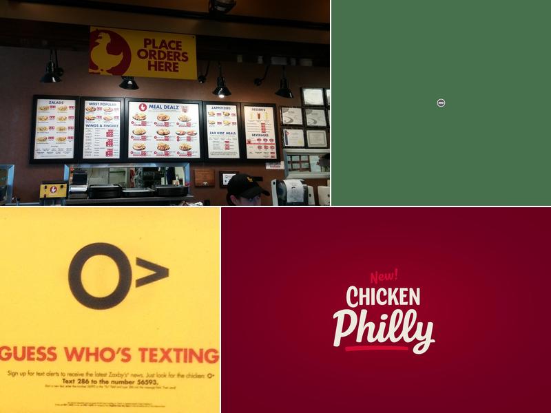 Zaxby's Chicken Fingers & Buffalo Wings Menu