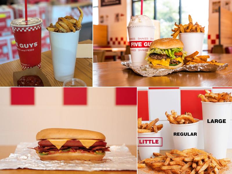 Five Guys Menu