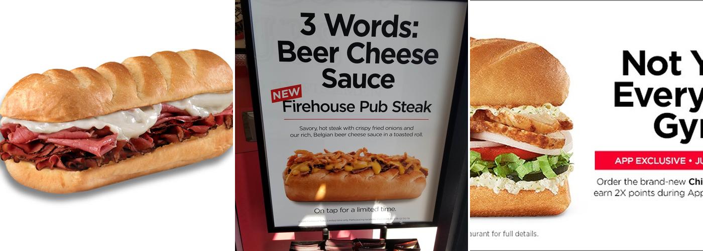 Firehouse Subs Emory Road Menu