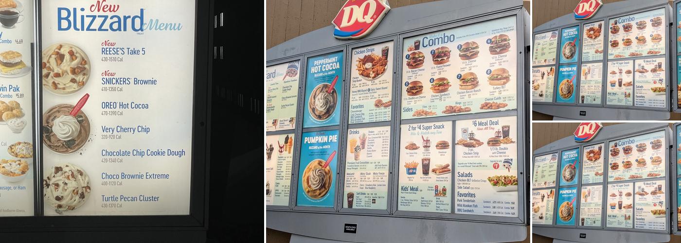 Dairy Queen Grill & Chill Menu