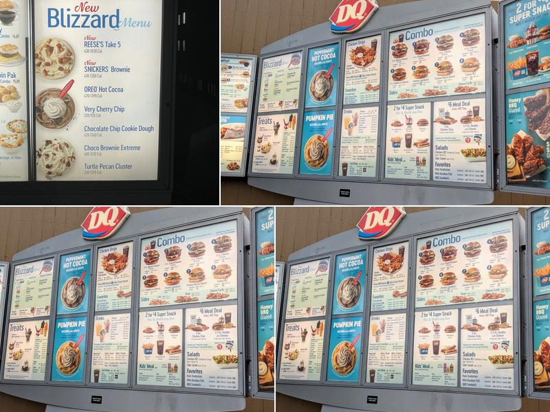 Dairy Queen Grill & Chill Menu