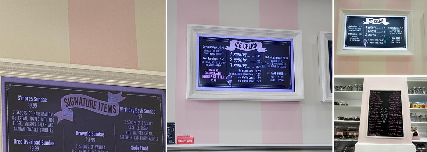 SWEET CONE ALABAMA ICE CREAM Menu